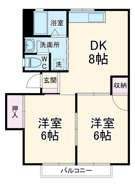 サンロイヤルカナイの間取り