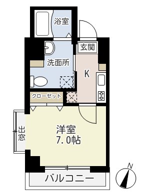 さいたま市南区別所のマンションの間取り