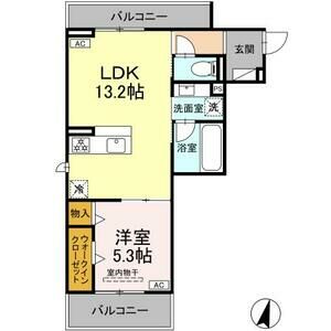 【D-Solis上社の間取り】