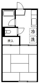 エビナハイツの間取り