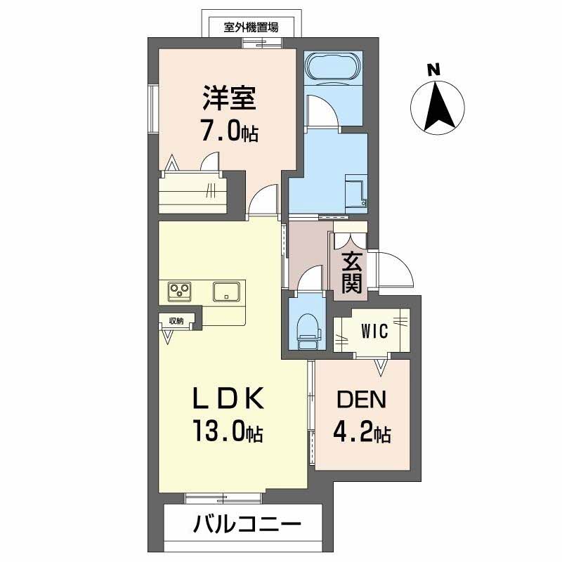 シャ－メゾン　笹浪の間取り