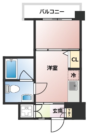 アプレパークス百合ヶ丘の間取り