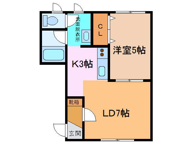 パリエ955の間取り