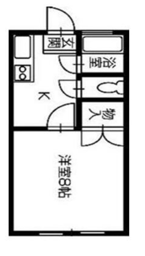 木徳ハイツの間取り