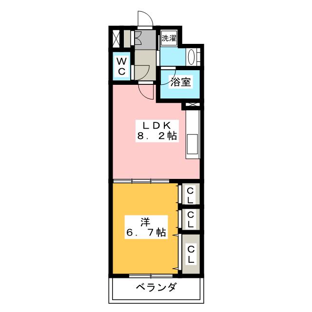 エスポワール　メゾンの間取り