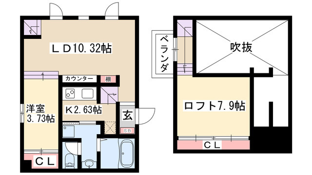 Gradito(グラディート)の間取り