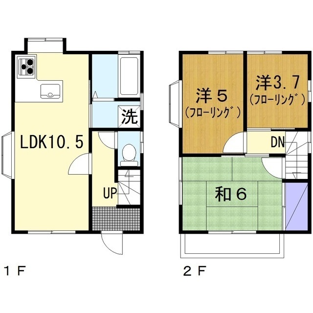 西鶴間６丁目戸建の間取り