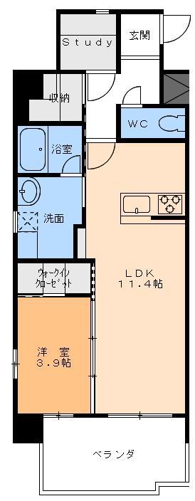 ＡＮＮＥＸ道後湯築の間取り