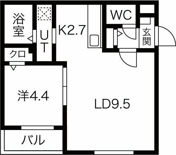 サンステージ宮の沢ＳＴの間取り