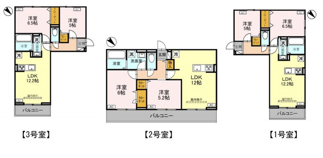 Ｌ・ＣＵＢＥ７の間取り