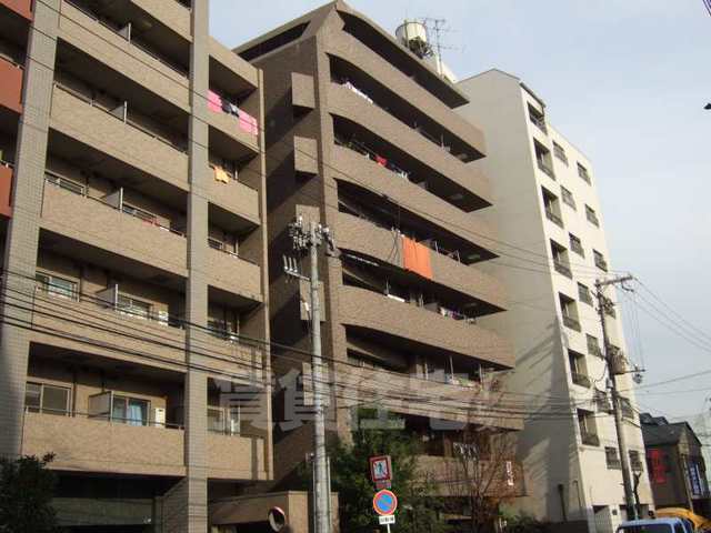 大阪市西淀川区野里のマンションの建物外観