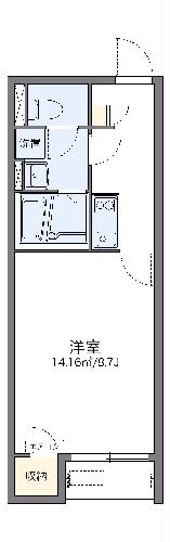 レオネクストＳＡＺＡＮＫＡの間取り