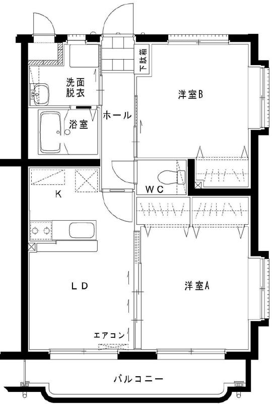 サニーコートIIの間取り