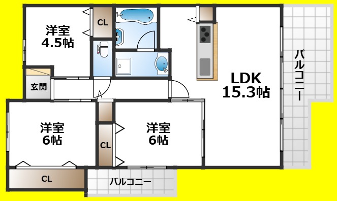 GreenHills和の間取り