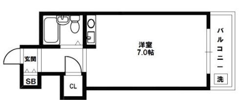 グレイス芦屋の間取り