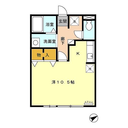 ビーグラードの間取り