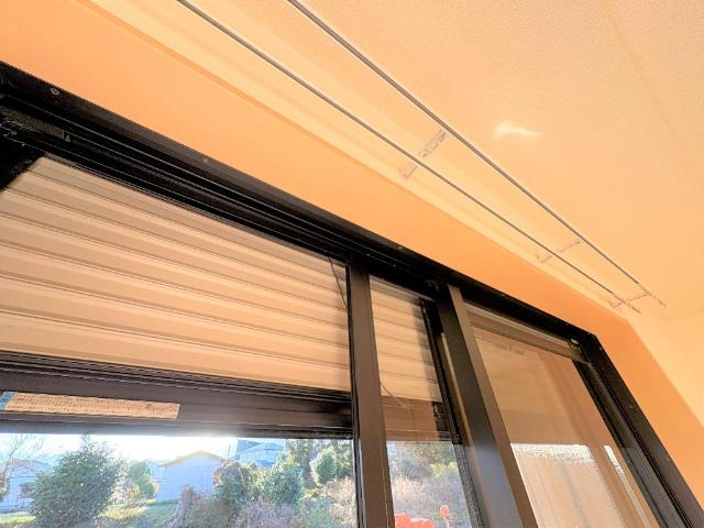バルコニー　防犯シャッター