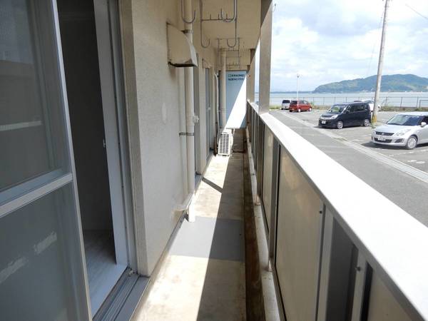 バルコニー　ビレッジハウスの同一物件・同一タイプの間取りの写真です