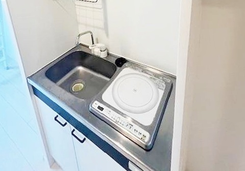 キッチン　お掃除しやすい人気のIHコンロ♪