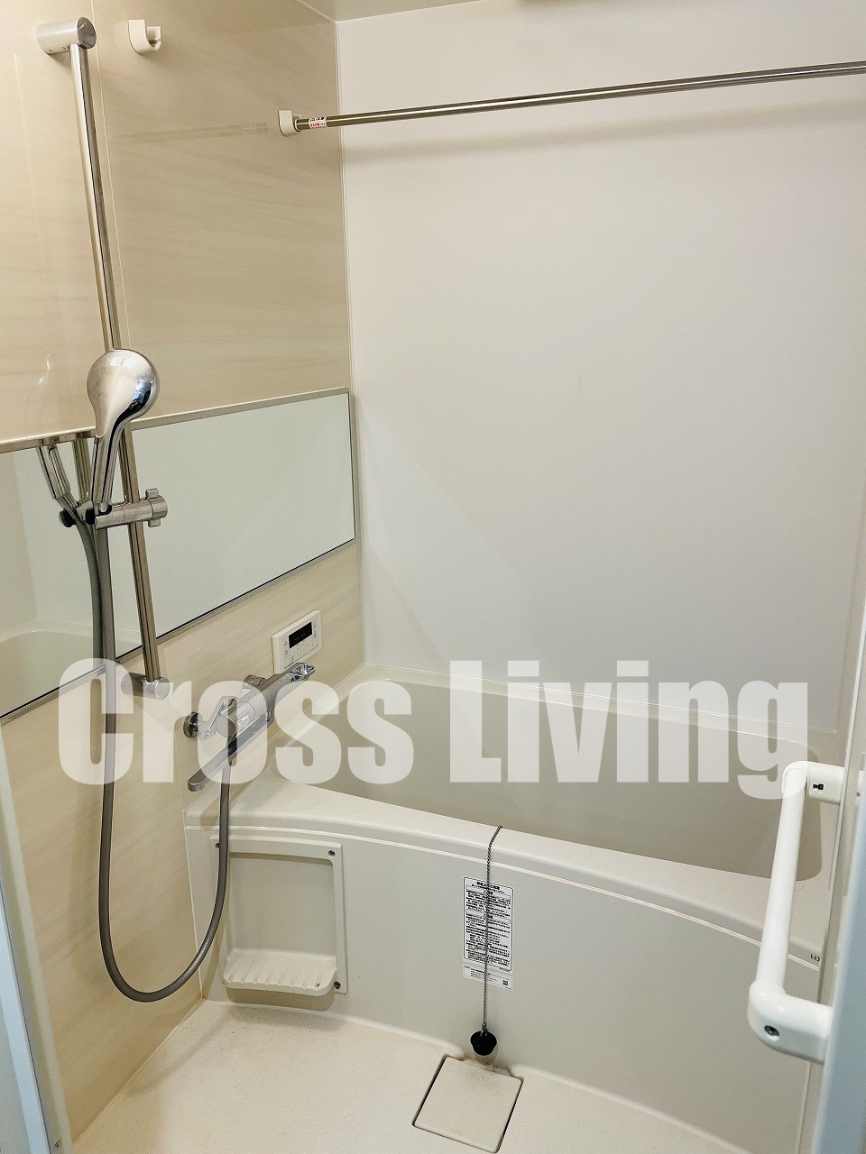 バス・シャワールーム　部屋の写真です。