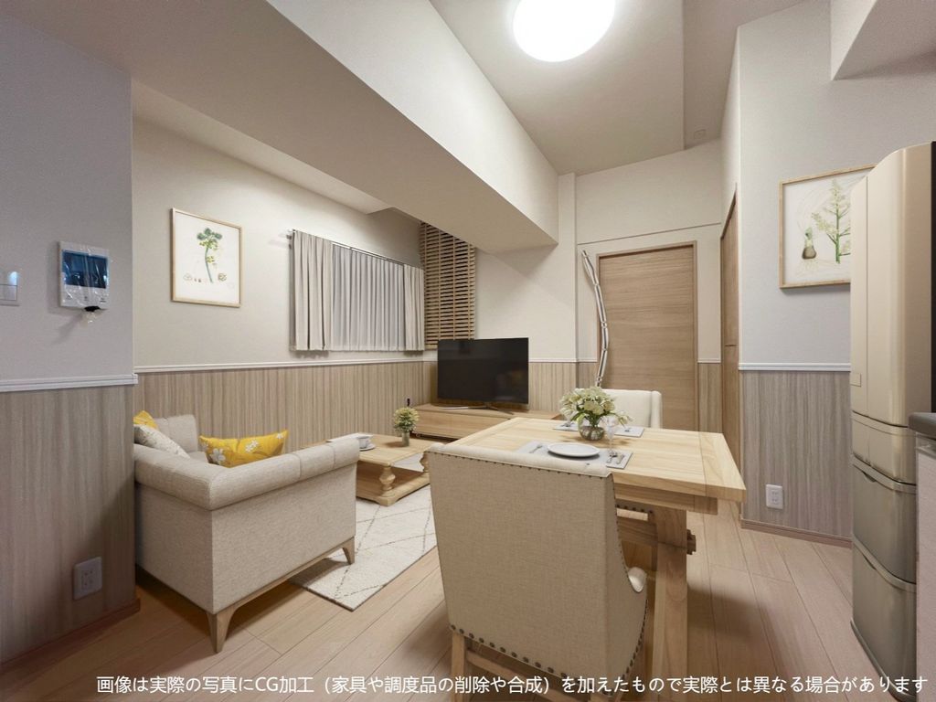 居室・リビング　※一部の画像は実際の写真に家具や調度品をCG合成したものです