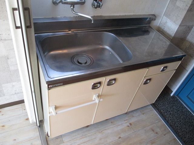 キッチン　ガスコンロが設置出来るキッチンです