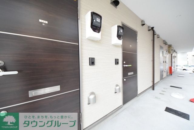 エントランス　綺麗な建物です