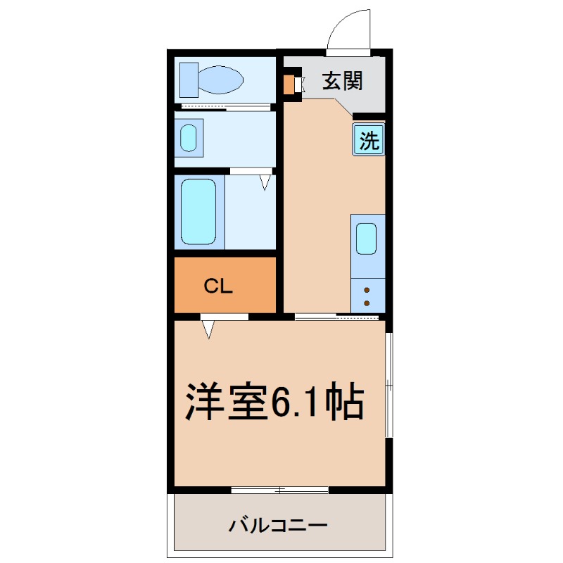 ルシエル城ヶ堀の間取り写真