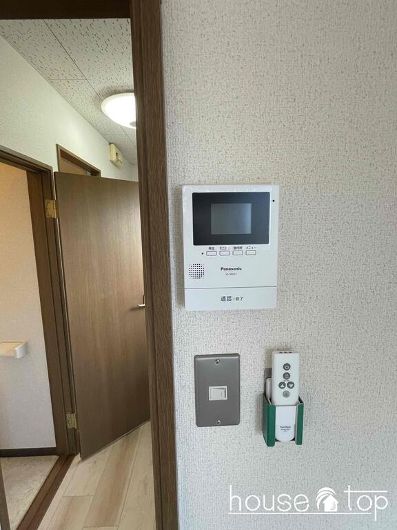 セキュリティ　ＴＶモニターで録画機能付き