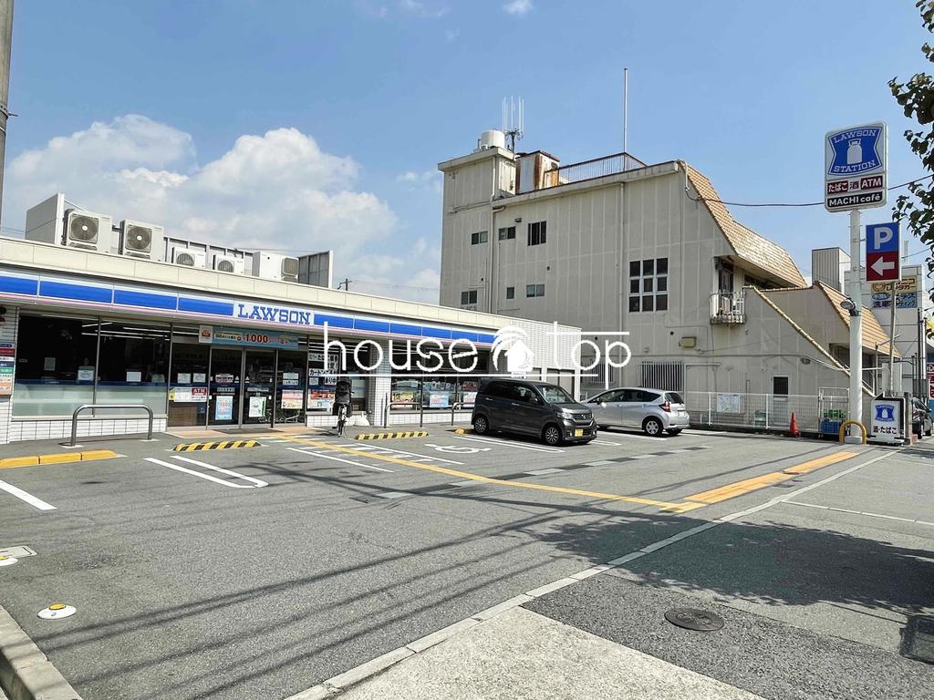 コンビニ　ローソン中須佐町店（コンビニ）まで581m