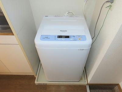 その他設備　洗濯機も付いています