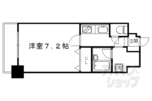 ライオンズマンション京都河原町第3の間取り写真