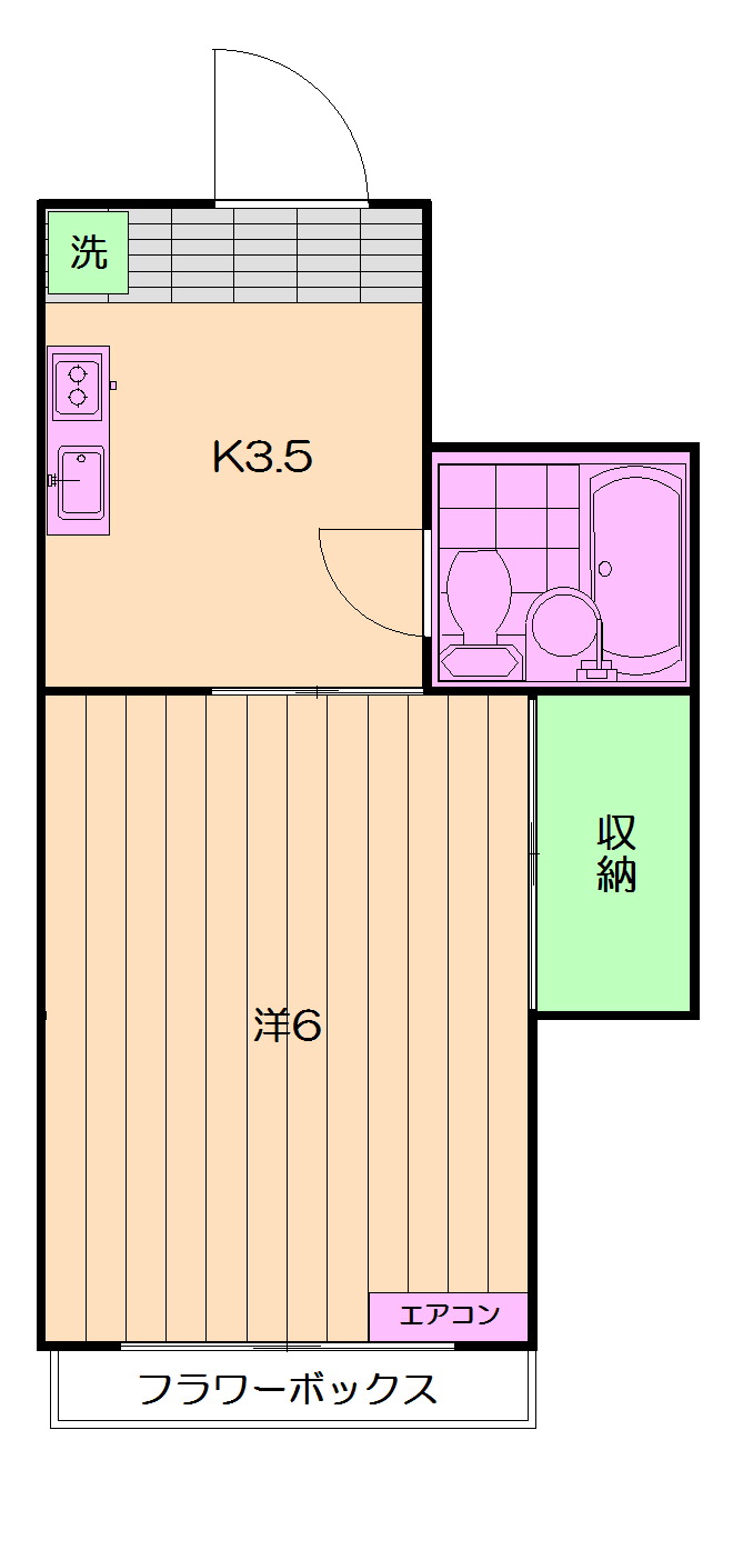 ルージュ上井草の間取り