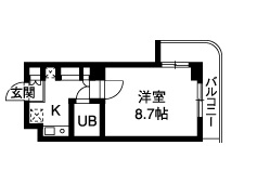 サンホーム上所の間取り