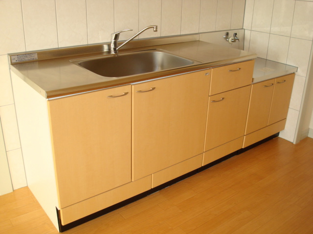 キッチン　独立型キッチン！ガスコンロ対応です！