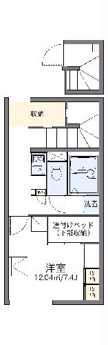 レオパレス西松江城の間取り