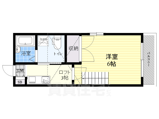 テニスヴィレッジ2の間取り