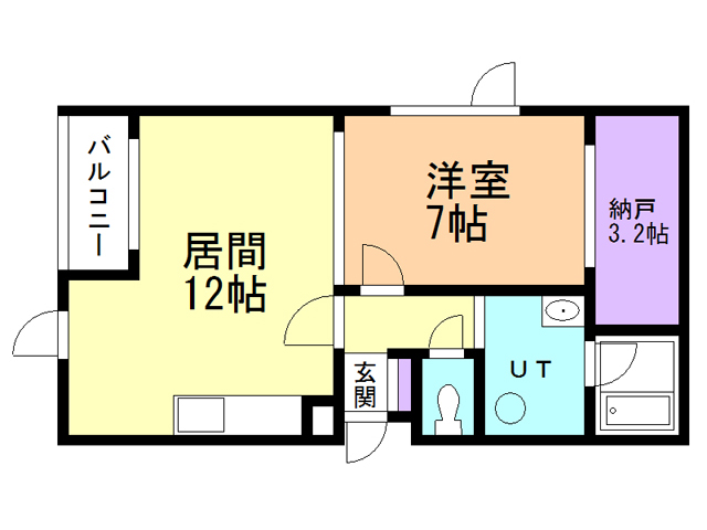 キャメルハウスの間取り