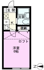 ＩＫＩ草加Ｂの間取り