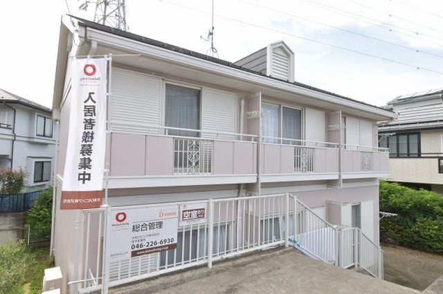 神奈川県厚木市温水（アパート）の賃貸物件の外観