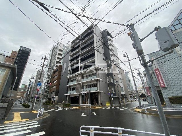 名古屋市中村区太閤のマンションの建物外観