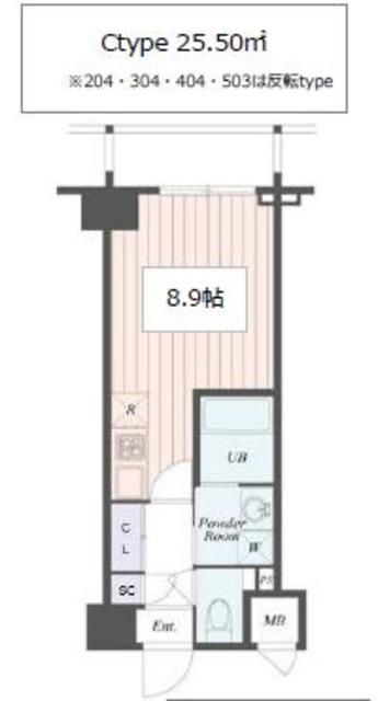 ART APARTMENT IN TOKYO NORTHの間取り