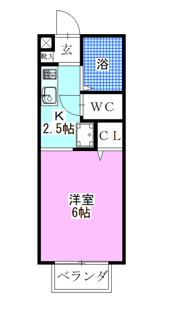 ベルコリーヌ３の間取り