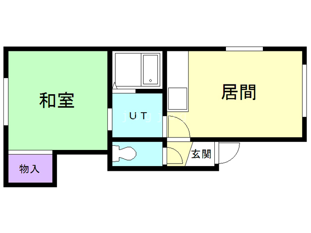 なかよしハイツＡの間取り