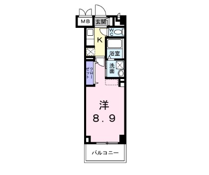 ザ　ベース東姫路の間取り