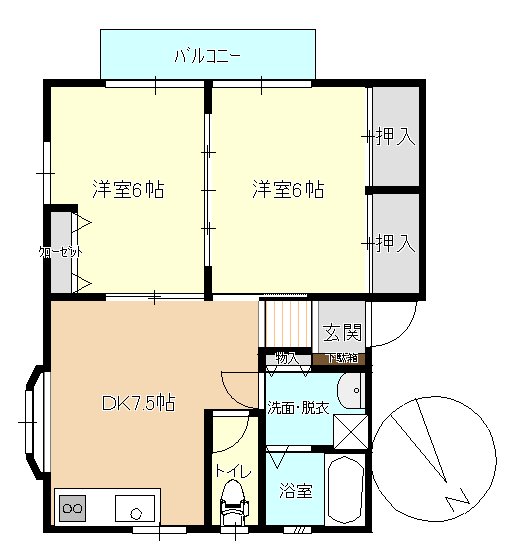 coming century　カミングセンチュリー（学生向け）（一般向の間取り