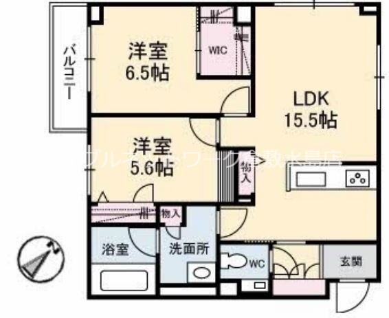 フィル（シャーメゾン・ホテルライク仕様）の間取り