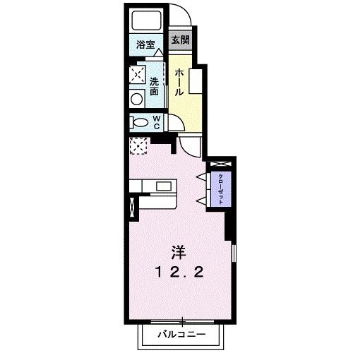 アビタシオン・ｆの間取り