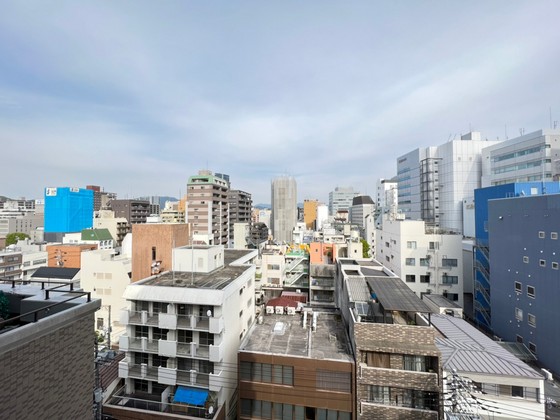 【広島市中区鉄砲町のマンションの眺望】