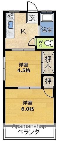 大王ハイツの間取り写真